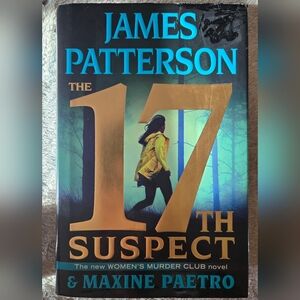 'The 17th Suspect' Hardcover Book